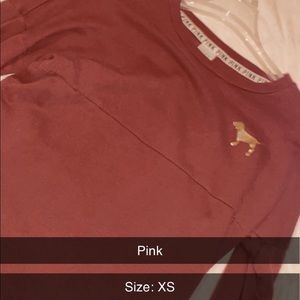 Pink (brand not color) long sleeve t-shirt
